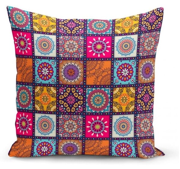 Poszewki na poduszki zestaw 4 szt. 45x45 cm Mandala Tiles – Minimalist Cushion Covers