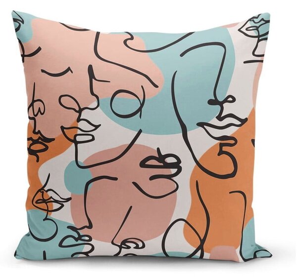 Zestaw 4 poszewek na poduszki Minimalist Cushion Covers Cesso, 45x45 cm