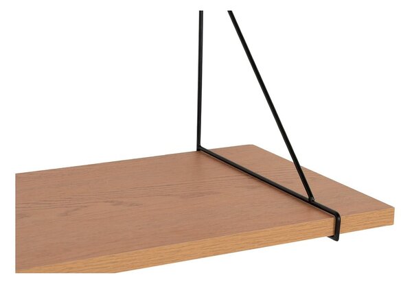 Półka w dekorze jesionu w naturalnym kolorze 120 cm Chiba – House Nordic
