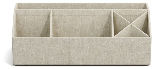 Kartonowy organizer na artykuły papiernicze Elisa Canvas Paper Laminate – Bigso