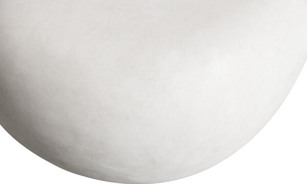 Biały okrągły stolik ø 50 cm Pebble – vtwonen