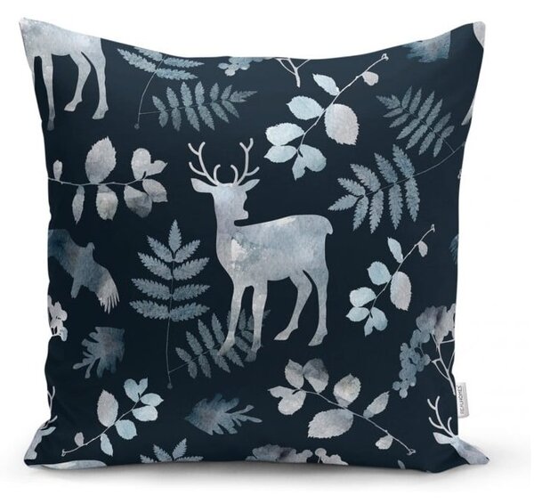 Zestaw 4 świątecznych poszewek na poduszki i bieżnika Minimalist Cushion Covers Christmas Forest
