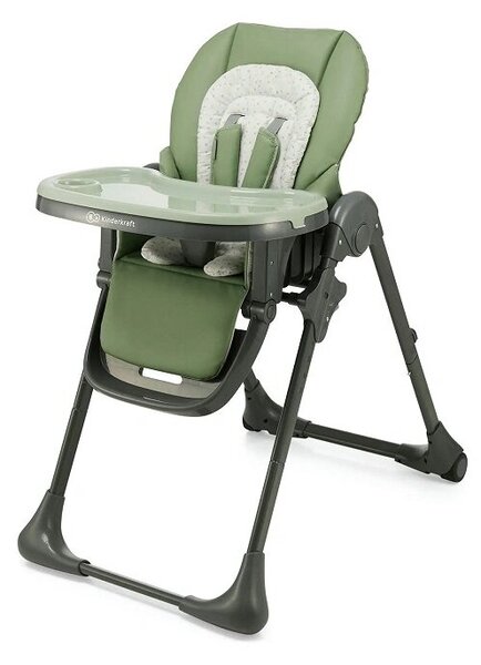 Krzesełko do karmienia KINDERKRAFT Tummie Zielony