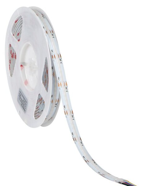 Taśma LED LCOB 5 metrów 21W/m RGB + zmienna barwa IP00 24V Kanlux