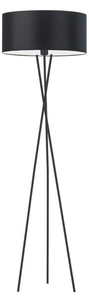 Lampa stojąca podłogowa trójnóg z abażurem walec MORIS