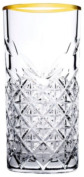 Zestaw szklanek PASABAHCE Timeless Gold 450 ml (4 sztuki)