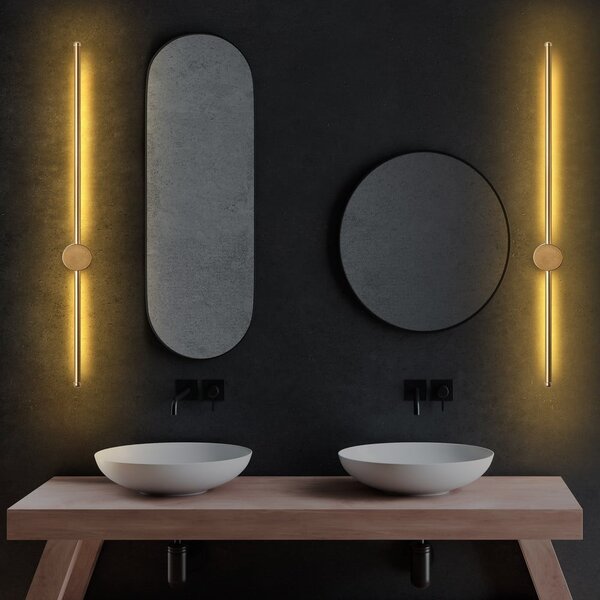 Kinkiet LED w kolorze złota Sword – Opviq lights