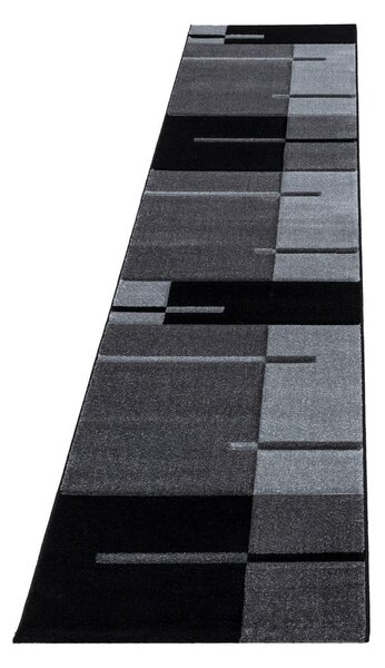 Ciemnoszary chodnik 80x300 cm Hawaii – Ayyildiz Carpets