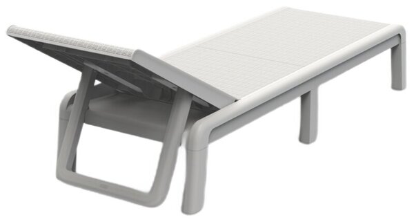 Leżak KETER Atlas Sunlounger 260547 Biały