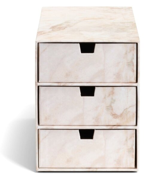Kartonowy organizer z szufladką Ingrid Paper Laminate – Bigso
