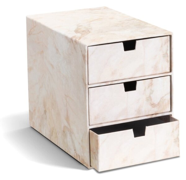 Kartonowy organizer z szufladką Ingrid Paper Laminate – Bigso