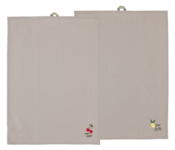 Bawełniane ścierki zestaw 2 szt. 50x70 cm Bistro – Södahl