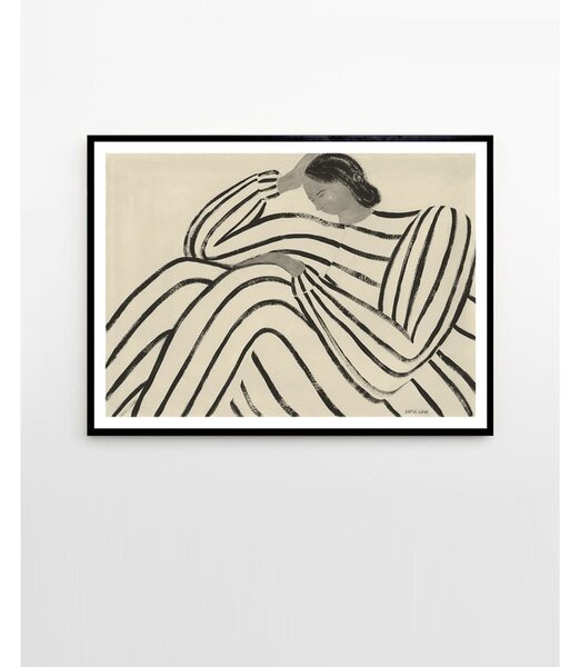Plakat 70x50 cm Waiting – Sofia Lind – The Poster Club