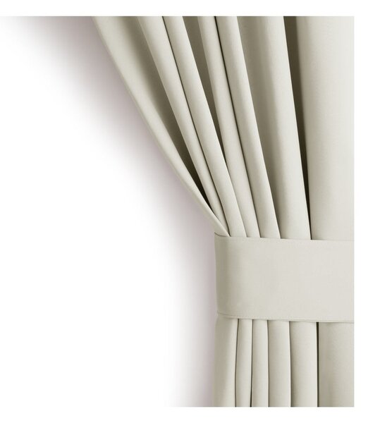 Kremowa zasłona częściowo zaciemniająca (dimout) 140x175 cm Kierra – Restilo