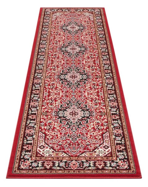 Czerwony chodnik Nouristan Skazar Isfahan, 80x250 cm