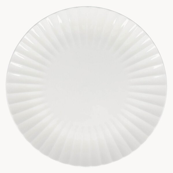Komplet talerzy z porcelany Bloom, 4 elem