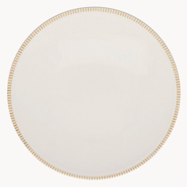 Komplet talerzy z porcelany Linea, 6 elem