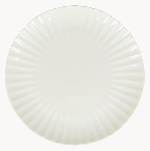 Komplet talerzy deserowych z porcelany Bloom, 4 elem
