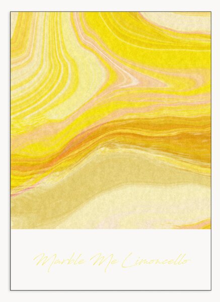 Druk cyfrowy Marble Me Limoncello