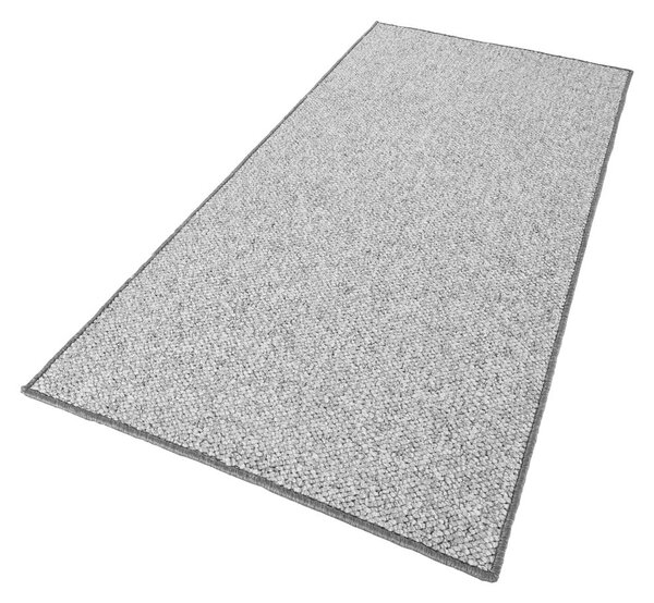 Szary chodnik 80x300 cm Wolly – BT Carpet