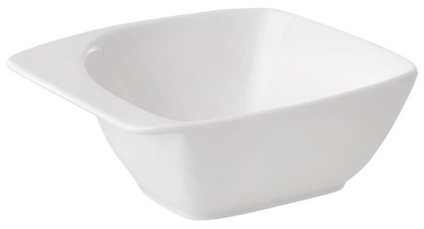 Salaterka AMBITION Salsa Kwadrat 19 cm biały