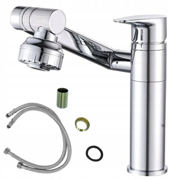 Bateria umywalkowa Estiva HOP 19 Chrom srebrna 19 cm 1 szt