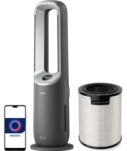 Oczyszczacz powietrza z wentylatorem PHILIPS AMF870/15 Air Performer z funkcją grzania Wi‑Fi