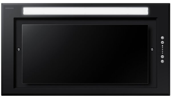Okap SAMSUNG NK52FG455CC UR Czarne szkło 647m3/h 68dB klasa B
