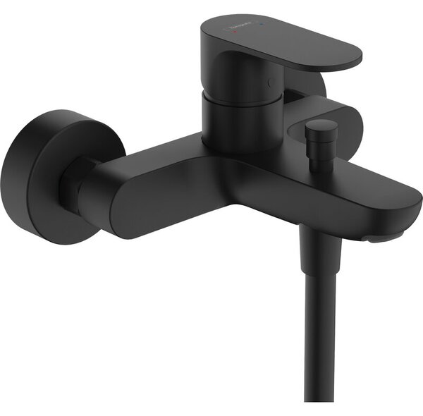 Bateria wannowa natynkowa HANSGROHE Rebris S 72440670 Czarny mat