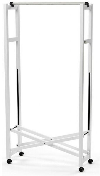 Stojak na ubrania ARREDAMENTI Giulius 78 x 31 cm Biały