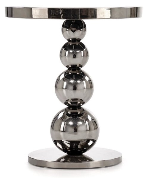 Okrągły stolik na nodze glamour ⌀40cm | Umeblowana.com
