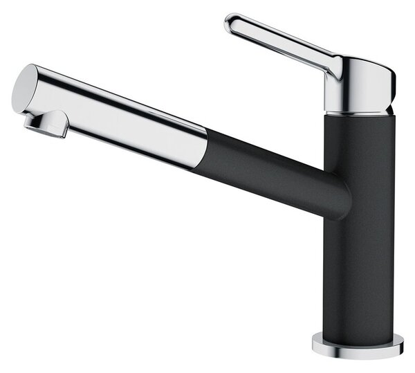 Bateria kuchenna stojÄ ca FRANKE Orbit pull-out z wyciÄ ganÄ wylewkÄ Chrom/Onyx 115.0623.057