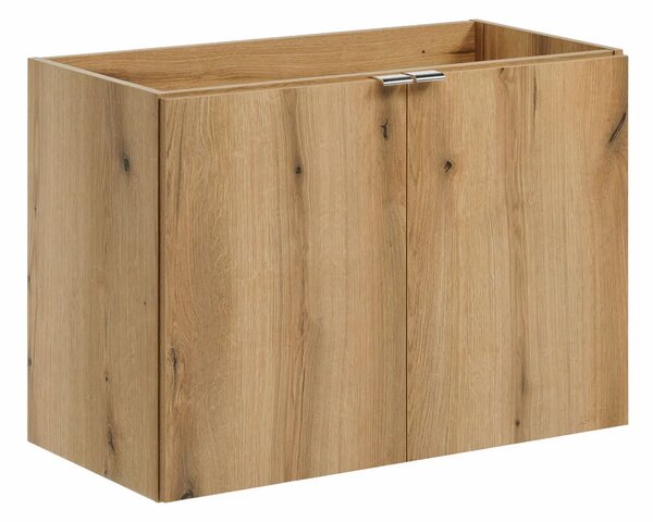 Nowoczesna szafka do łazienki w kolorze dębu 80 cm Z9-T07