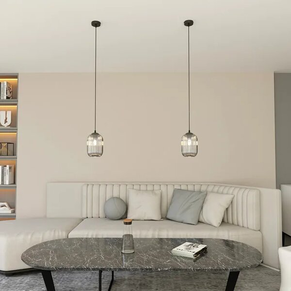 Pojedyncza regulowana lampa wisząca - 4X D161 F5-L28