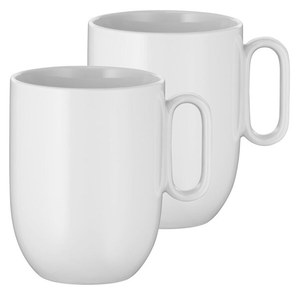 Białe porcelanowe kubki zestaw 2 szt. 380 ml Barista – WMF