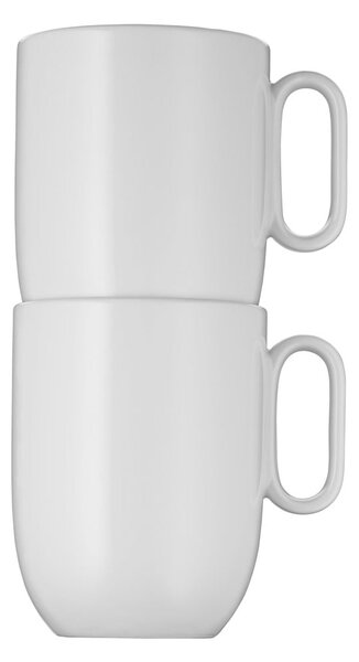 Białe porcelanowe kubki zestaw 2 szt. 380 ml Barista – WMF