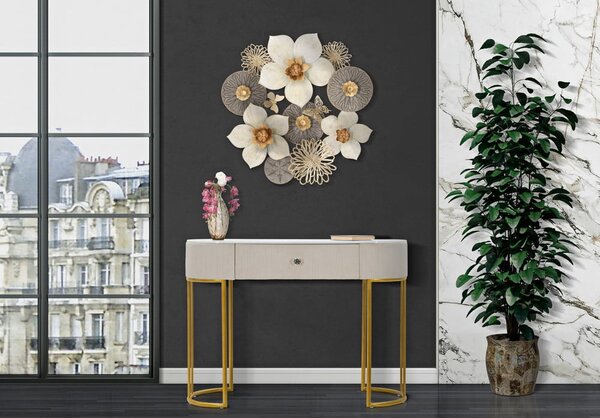 Beżowa konsola 100x40 cm Montpellier – Mauro Ferretti
