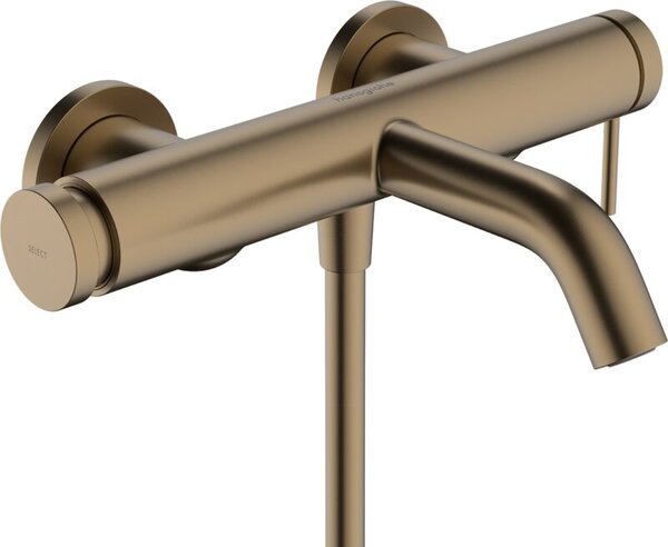 Bateria wannowa natynkowa HANSGROHE Tecturis S 73422140 Brąz szczotkowany