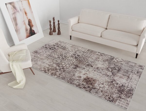 Beżowy dywan odpowiedni do prania 80x50 cm – Vitaus