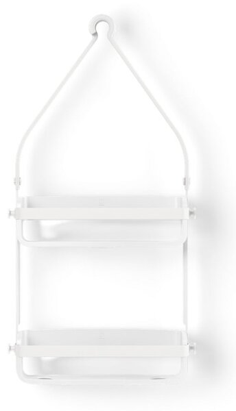 Biała wisząca plastikowa półka łazienkowa Flex – Umbra