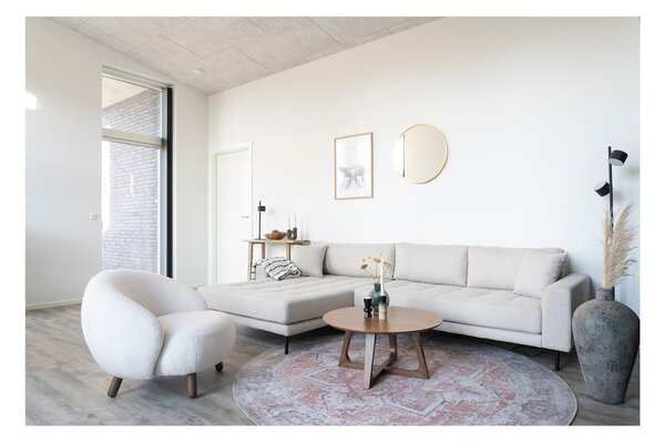 Niebiesko-pomarańczowy okrągły dywan ø 200 cm Havana – House Nordic