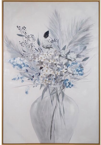 Obraz EUROFIRANY 614 80 x 120 cm Biały