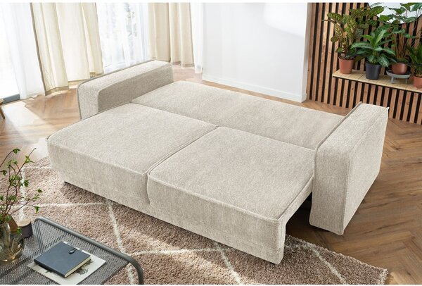 Beżowa sofa rozkładana Emile – Bobochic Paris