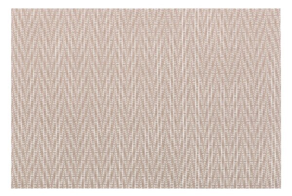 Brązowoszara mata stołowa Tiseco Home Studio Chevron, 45x30 cm
