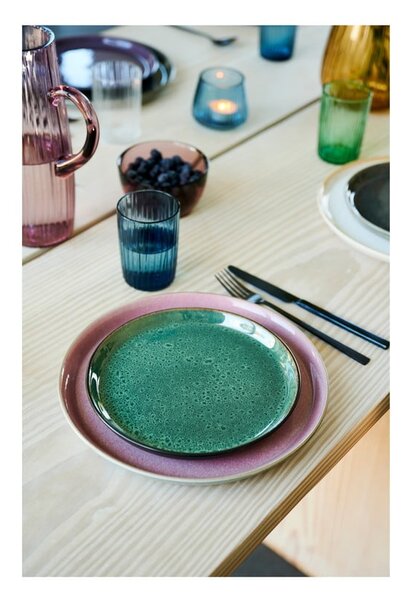 Zielony/czarny kamionkowy talerz deserowy ø 21 cm Gastro Green/Black – Bitz
