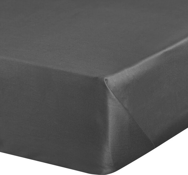 Prześcieradło EUROFIRANY Nova 220 x 210 cm Czarny