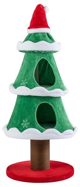 Drapak dla kotów w kształcie choinki