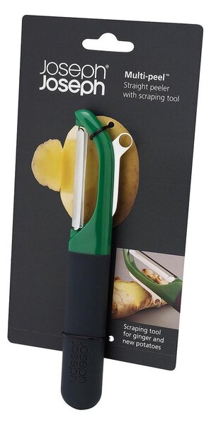 Ciemnozielona obieraczka Joseph Joseph Multi-peel