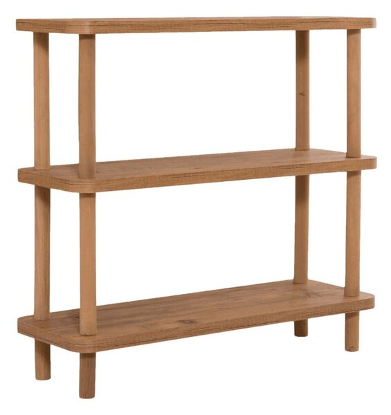 Naturalny regał w dekorze sosny 80x75 cm Step – Kalune Design