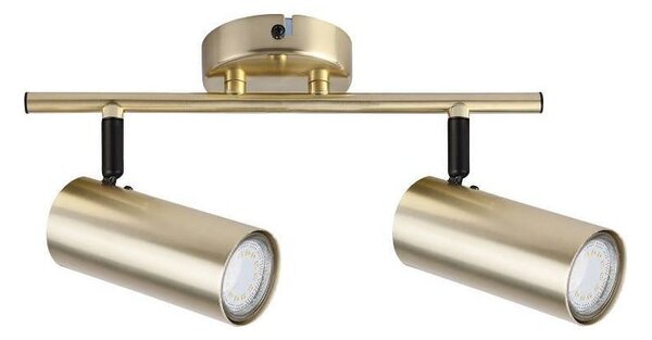 Metalowa lampa punktowa w kolorze złota 9x36 cm Colly – Candellux Lighting